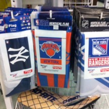 Vertical Sports Team Flags